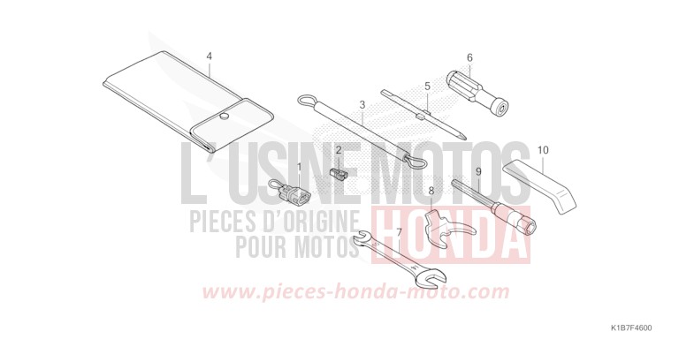 WERKZEUGE von Forza 350 MAT PEARL PACIFIC BLUE (PB397) von 2021